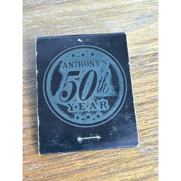 Vintage Anthony's Store C.R. Anthony Co. Matchbook 50th Year Department Store - Picture 2 of 5